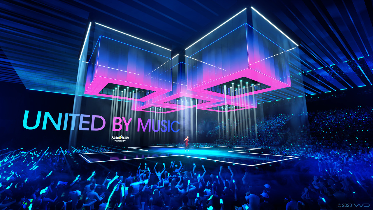SVT releases the renderings for the Eurovision 2024 stage design